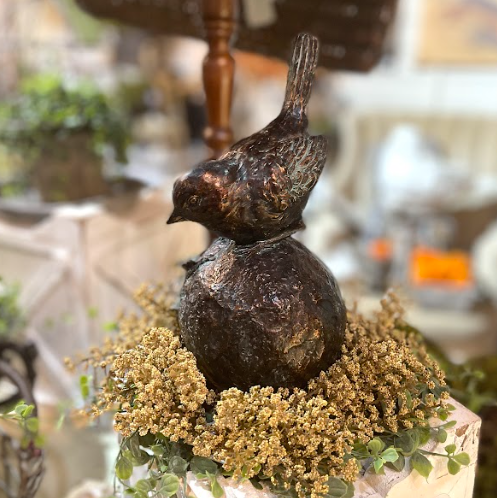 Bird Orb Bronze