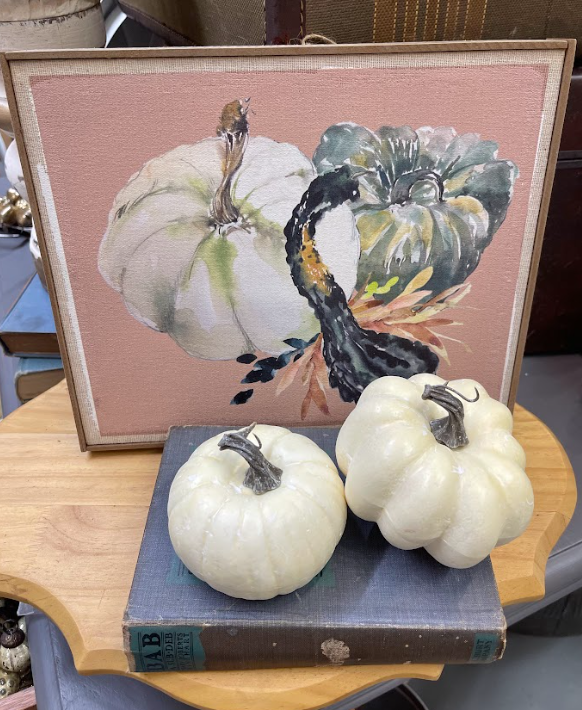 Watercolor Pumpkin Art Neurtal