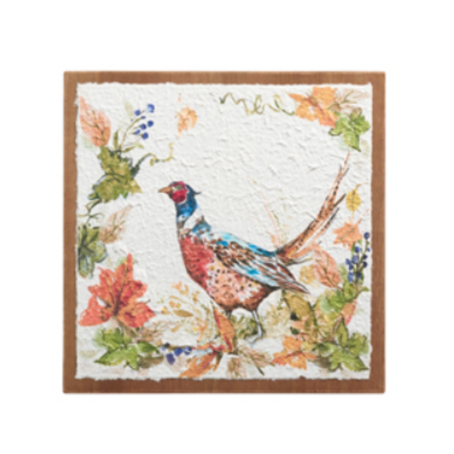 Autumn Print Pheasant