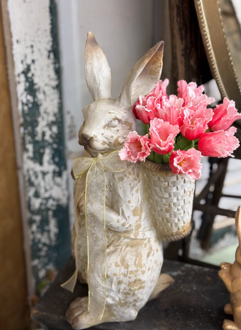 Standing Bunny With Basket