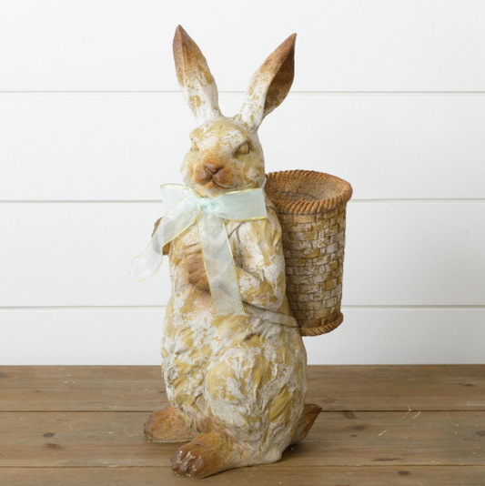 Standing Bunny With Basket